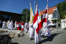 Festgottesdienst zum 1.000 Todestag des Heiligen Heimerads auf dem Hasunger Berg (Foto: Karl-Franz Thiede)